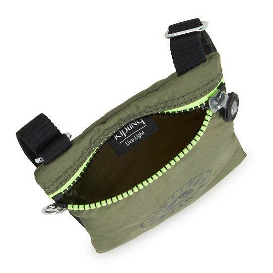 Bolsos Cruzados Kipling Afia Lite Mini Verde Oliva | MX 1041VR